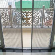 Cửa lùa chống muỗi 2 cánh đối đầu màu trắng DL 09